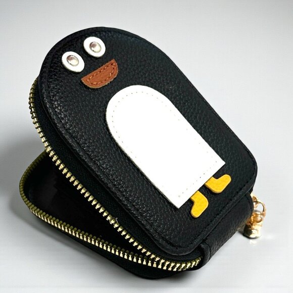 Boden Accessories - Boden Penguin Card Holder Wallet | Zip Pouch | NWT